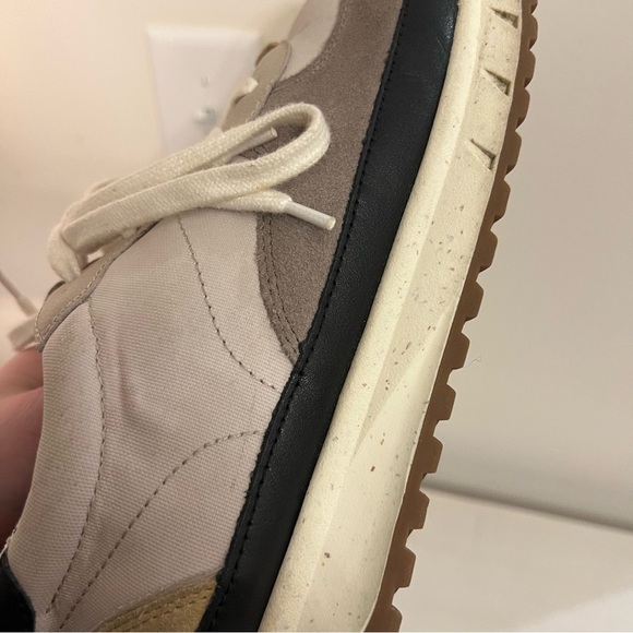 Madewell Mens Kickoff Trainer Sneakers Canvas and Suede, 13 - Picture 8 of 9